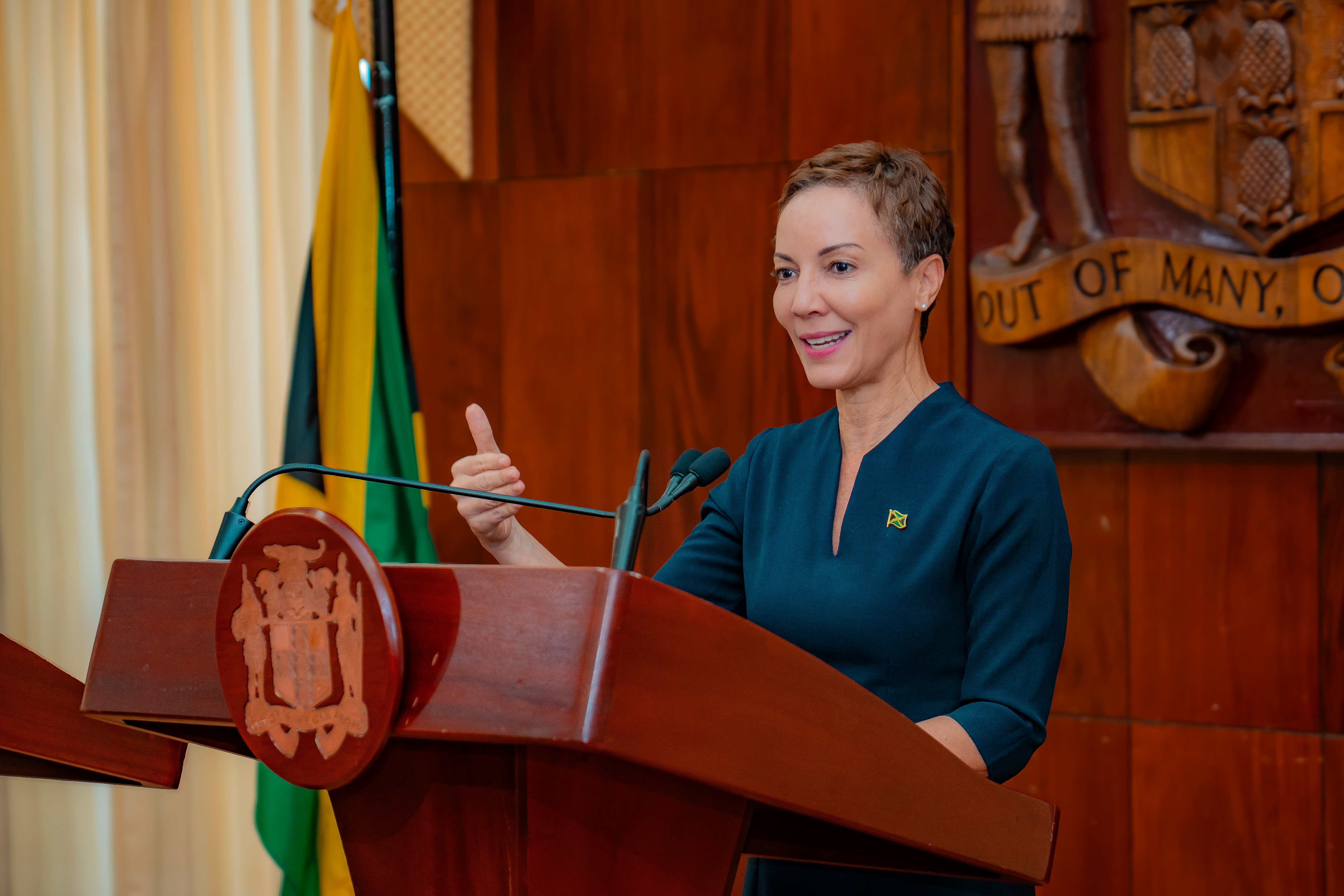 UNGA80 High-Level Week during a Post Cabinet briefing